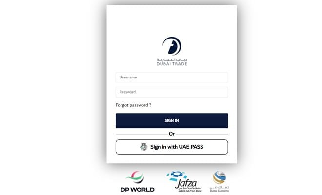 Dubai Trade Login
