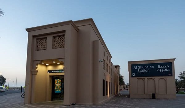 Al Ghubaiba Metro Station, Dubai: Location, Route, Exit, Facilities