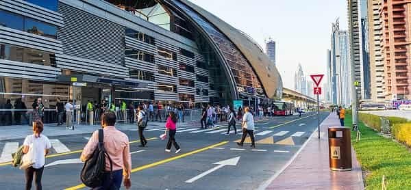 Business Bay Metro Station, Dubai