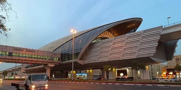 DAFZA Metro Station, Dubai