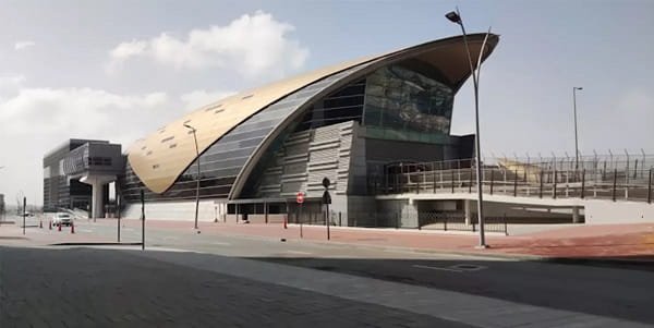 UAE Exchange Metro Station, Dubai
