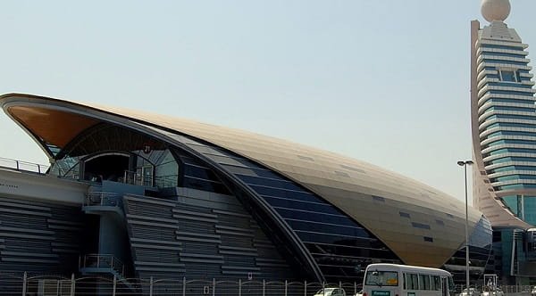 Al Jafiliya Metro Station, Dubai