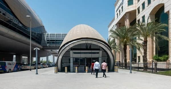 Al Qusais Metro Station, Dubai