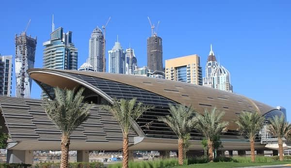 Dubai Marina Metro Station, Dubai